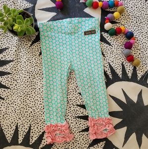 Matilda Jane flower ruffle Leggings